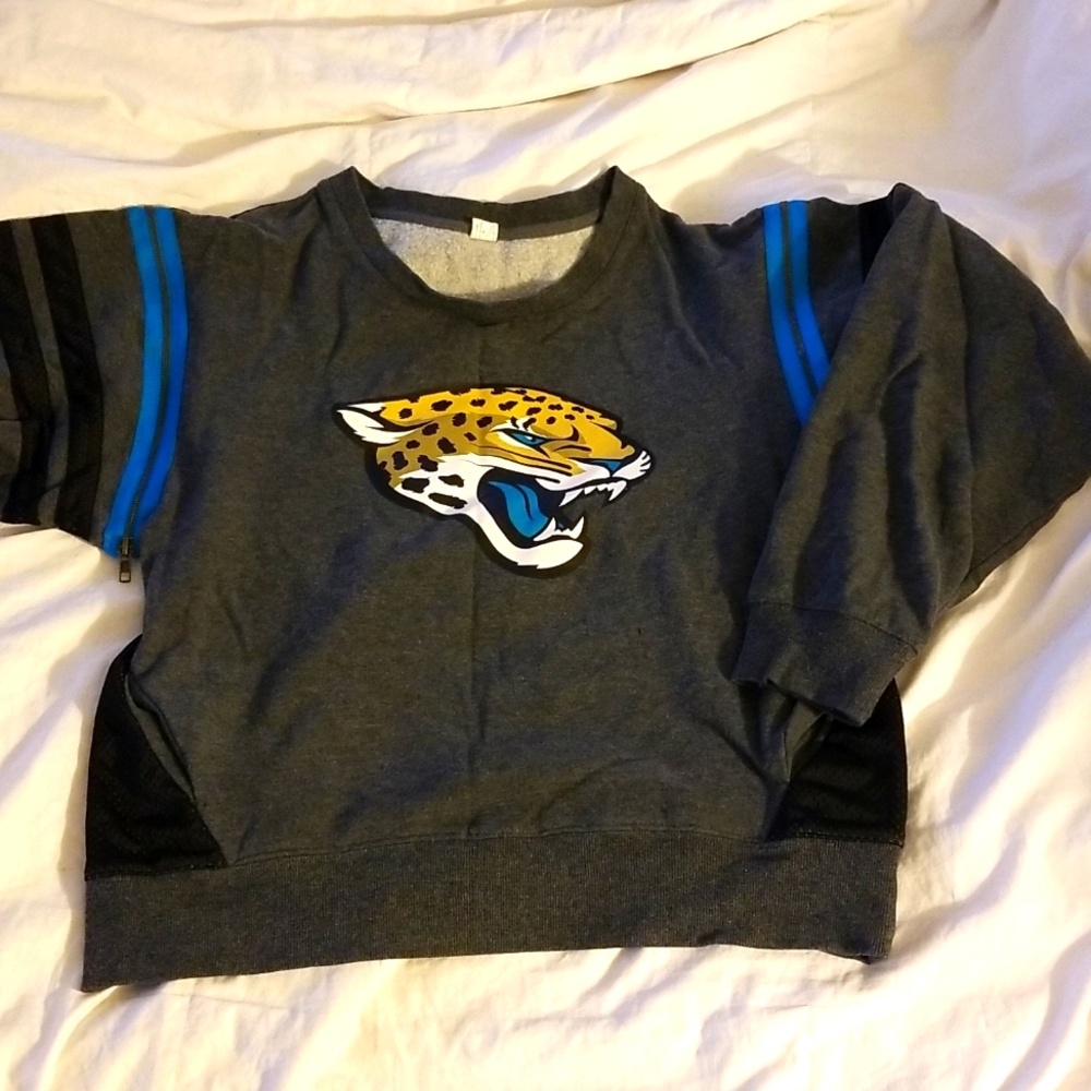 Jacksonville Jaguar Zip Sweatshirt